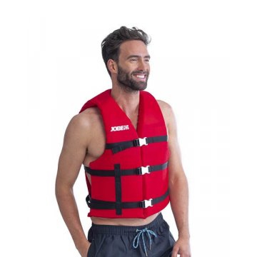 Jobe Universal Vest gilet de flottaison rouge - Freeride Attitude