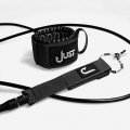 JUST leash surf - regular 6'0BLACK
