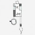 JUST leash surf - regular 8'0BLANC