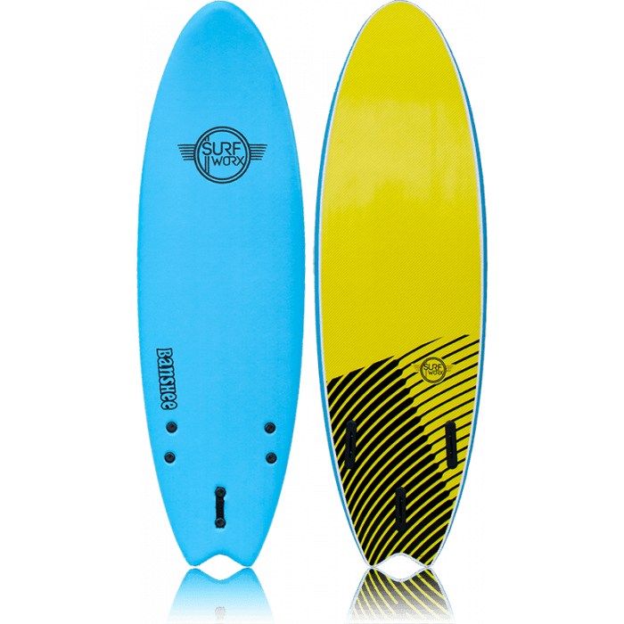 Alder surfworx banshee hybridsoftboard 2022 Alder surfworx banshee hybridsoftboard 2022