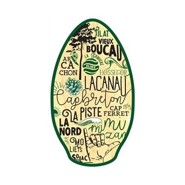 Skim one landes 41 skim one wood2022 SKIMBOARD