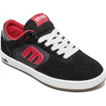 Etnies Kids Windrow Black Red White Chaussure de skate enfant