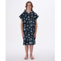 Rip curl printed poncho enfant