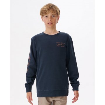 Rip curl cosmic tides logo crew pull enfant