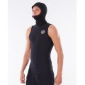 Rip Curl Flashbomb 5mm veste néoprène sans manches à capuche 2023 Rip Curl Flashbomb 5mm veste néoprène sans manches à capuche 2023