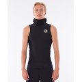 Rip Curl Flashbomb 5mm veste néoprène sans manches à capuche 2023 Rip Curl Flashbomb 5mm veste néoprène sans manches à capuche 2023