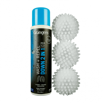 Grangers down carekit (2in1 wash & re) kit imperméabilisant