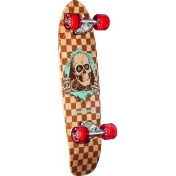 Powell Peralta Sidewalk Surfer Natural Checker Reaper Cruiser Complet