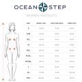 Ocean Step Classic 4/3 combinaison intégrale de longe-côte femme 2023 Ocean Step Classic 4/3 combinaison intégrale de longe-côte femme 2023