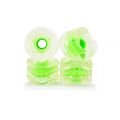 Shark Wheel roues California Roll clear 60MM 78A Green Hub