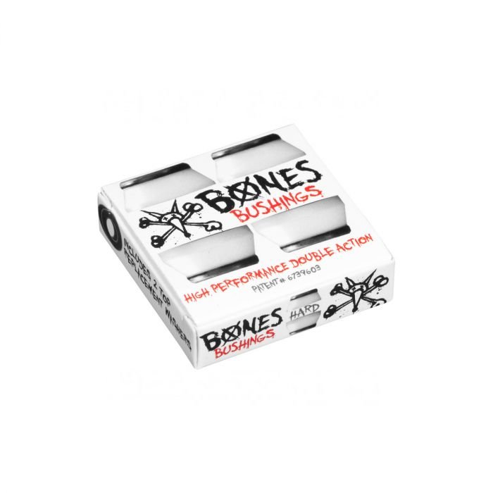 Bones Bushings (jeu de 4) Hardcore Hard 96A White