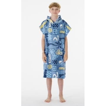 Rip curl printed poncho enfant