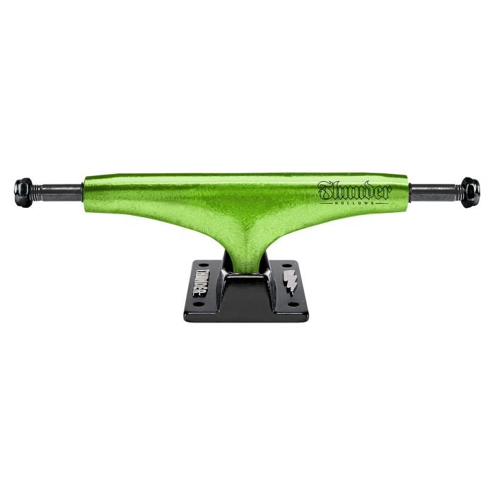 Thunder Truck Team Hollow Lights 149 Metallic Script Green Black Thunder Truck Team Hollow Lights 149 Metallic Script Green Black