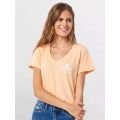 Rip Curl Re-entry Crew Tshirt à manches courtes col V femme