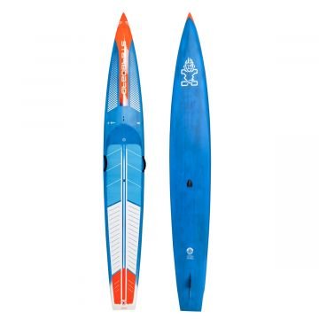 Starboard Gen-R Blue Carbon Sandwich Stand Up Paddle rigide de race 2024