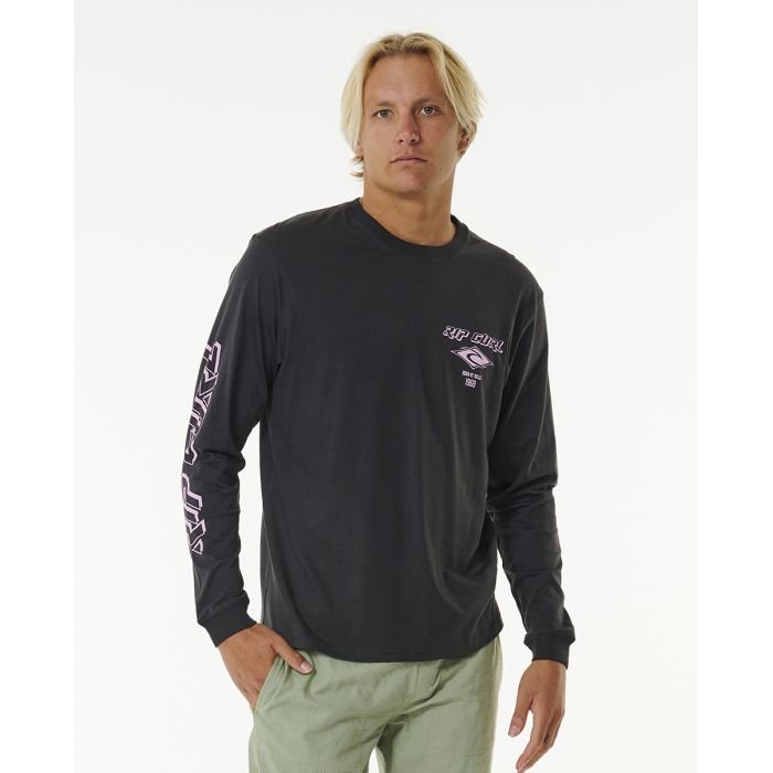 Rip Curl Fade Out Icon T-shirt Manches Longues