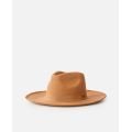 Rip Curl Valley Wide Brim Wool Felt Chapeau