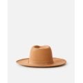 Rip Curl Valley Wide Brim Wool Felt Chapeau