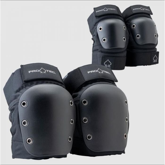 Protec Street Pads Genouillères et coudières adulte black Protec Street Pads Genouillères et coudières adulte black