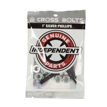 Independent visserie (jeu de 8) GP PHILLIPS 1 Black Silver