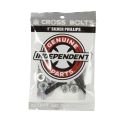 Independent visserie (jeu de 8) GP PHILLIPS 1 Black Silver