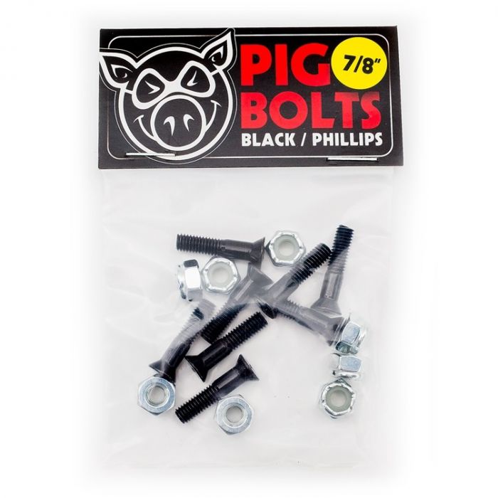 Pig visserie (jeu de 8) phillips cruciforme 0.875 Black Pig visserie (jeu de 8) phillips cruciforme 0.875 Black