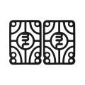 Mini logo pads 0.50 (12.7 mm) hard