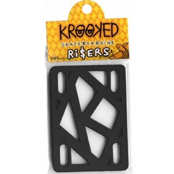 Krooked pads 0.25 black hard jeu de 2