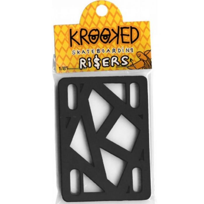Krooked pads 0.25 black hard jeu de 2