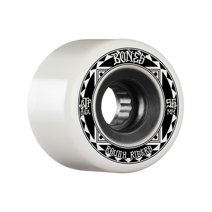 Bones Roues ATF 56mm 80A Rough Riders Runners White (jeu de 4) Bones Roues ATF 56mm 80A Rough Riders Runners White (jeu de 4)