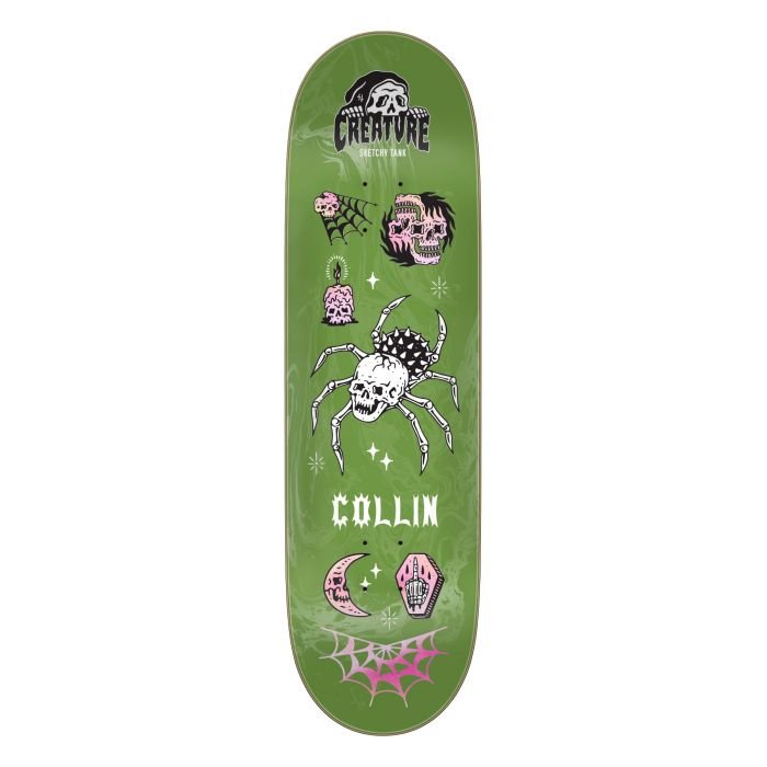Creature Trippy Tanks VX Provost Plateau de skateboard 8.80 X 31.95