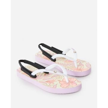 RIP CURL Hidden&nbsp;Tropics&nbsp;tongs enfant fille