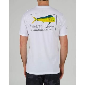 Salty crew golden mahi premium 2024 TSHIRT MANCHES COURTES