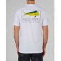 Salty crew golden mahi premium 2024 TSHIRT MANCHES COURTES