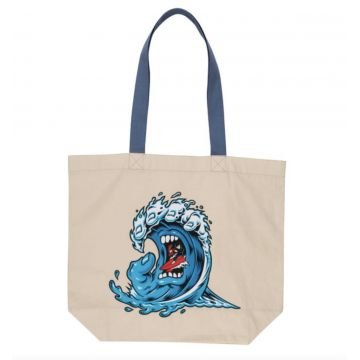 Santa Cruz screaming wave tote bag 2024