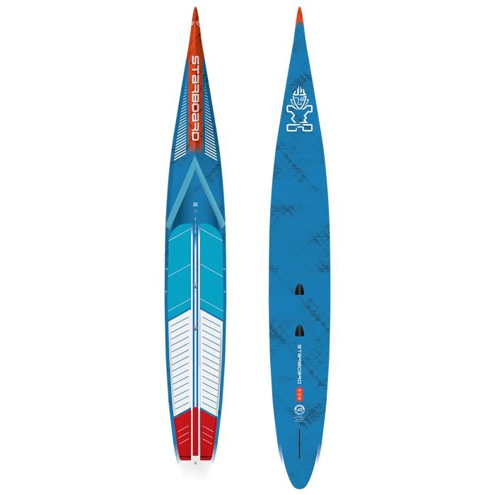Starboard Sprint Blue Carbon Sandwich Stand Up Paddle de race Rigide 2024
