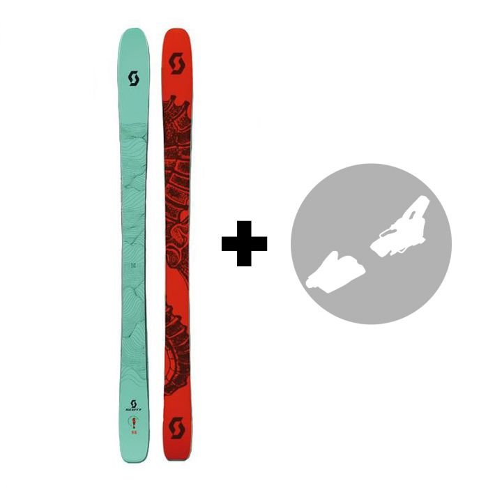 Pack Scott Sea 98 Skis2025 + fixations Pack Scott Sea 98 Skis2025 + fixations