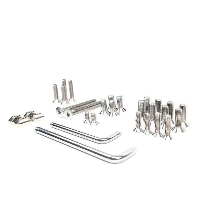 Axis full screw set titanium jeu de vis en titane pour les foils Axis