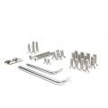 Axis full screw set titanium jeu de vis en titane pour les foils Axis