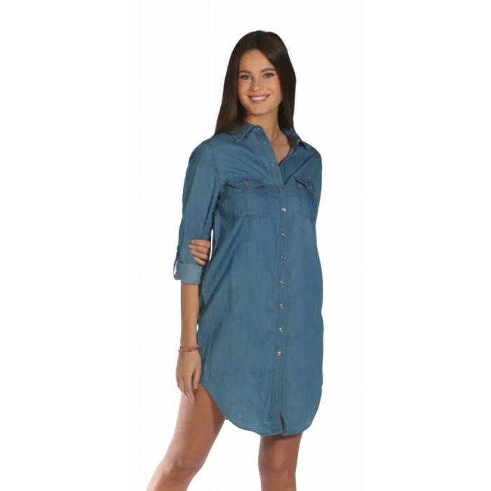 Waxx robe jeanne bleu 2024 ROBE FEMME Waxx robe jeanne bleu 2024 ROBE FEMME