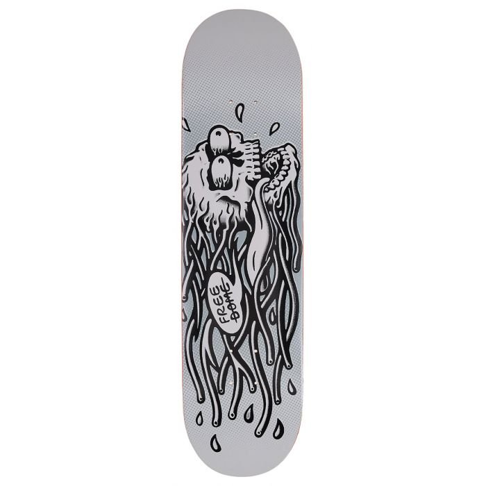 FREE DOME Racing Skull Light 8.0 white Plateau de skateboard FREE DOME Racing Skull Light 8.0 white Plateau de skateboard