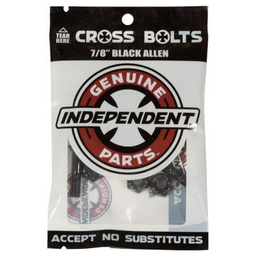 Independent Visserie GP Allen 0.875 black (jeu de 8)