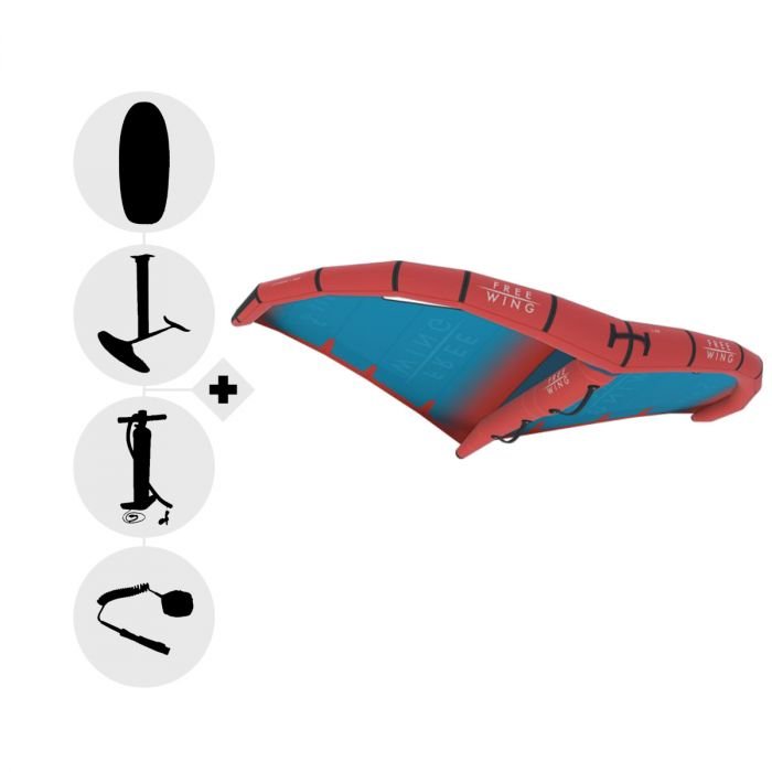 Pack Wing complet Starboard/Airush Freewing air V3 Aile de wing 2023 + Planche et Foil au choix Pack Wing complet Starboard/Airush Freewing air V3 Aile de wing 2023 + Planche et Foil au choix