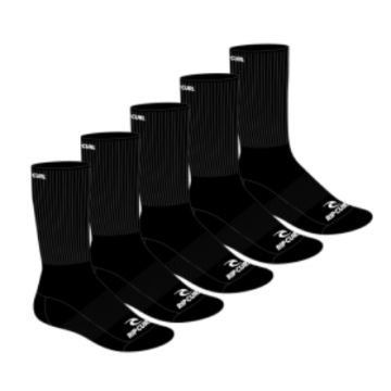 Rip curl brand crew sock 5-pkh25 CHAUSSETTES