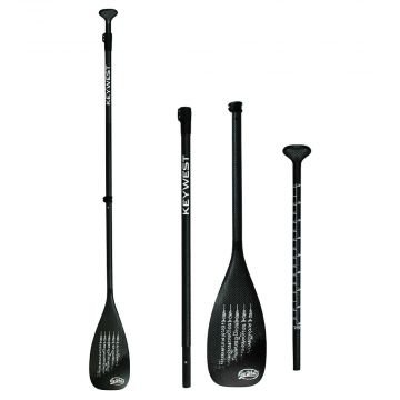 Key West Pagaie SUP 3 Parties 100% Carbone 3K Silvertex