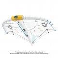 Duotone Unit SLS Concept Blue 2025 Aile de wingfoil
