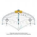 Duotone Unit SLS Concept Blue 2025 Aile de wingfoil
