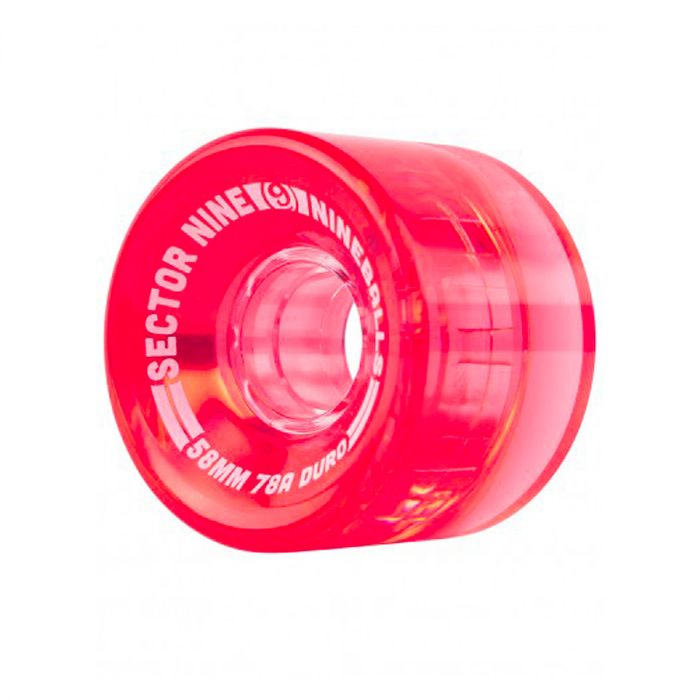 SECTOR 9 Offset Nineballs red jeu de quatre roues de skateboard 58MM 78A