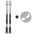 K2 Disruption 78C W 2025 Marker ER3 10 Compact Quikclic Skis plus fixations femme