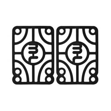 Mini Logo pads 0.25 Jeu de 2 (6.35mm) hard